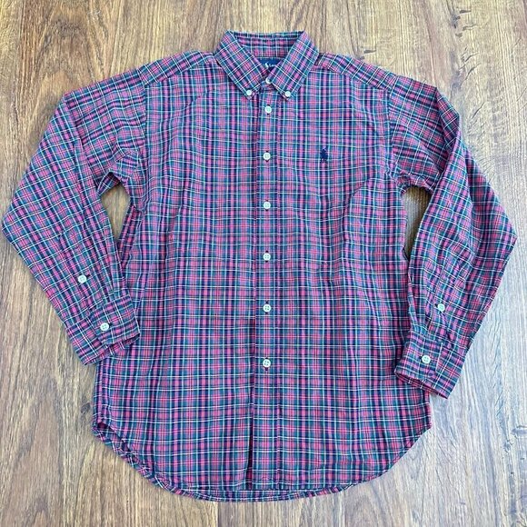 Ralph Lauren plaid long sleeve button up shirt - Picture 2 of 5